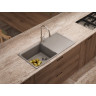 Мойка OMOIKIRI YASUGATA 100-BL Tetogranit/черный 4993844