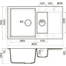 Мойка OMOIKIRI DAISEN 86-2-BL 4993477
