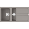 Мойка OMOIKIRI KITAGAWA 100-2-GR Artceramic/leningrad grey 4993804