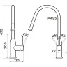 Смеситель OMOIKIRI YATOMI-BN-BL 4994247