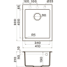 Мойка OMOIKIRI BOSEN 41A-WH Artceramic/белый 4993814