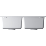 Мойка OMOIKIRI BOSEN 80-2-WH Tetogranit/белый 4993839
