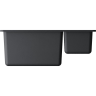 Мойка OMOIKIRI KATA 55-2-U-BL Artgranit/черный 4993389