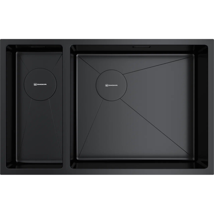 Мойка OMOIKIRI Taki 69-2-U/IF-GB-R Side 4993183