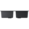 Мойка OMOIKIRI TEDORI 86-2-BL Tetogranit/черный 4993924